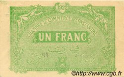 1 Franc FRANCE regionalismo y varios Constantine 1921 JP.140.34 SC a FDC