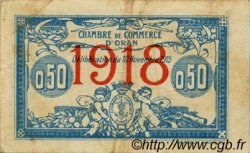 50 Centimes FRANCE Regionalismus und verschiedenen Oran 1915 JP.141.19 S