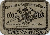 5 Centimes FRANCE regionalismo y varios Oran 1916 JP.141.42 MBC a EBC