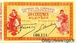 50 Centimes FRANCE regionalismo e varie Philippeville 1914 JP.142.01 AU a FDC
