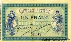 1 Franc FRANCE regionalismo y varios Philippeville 1914 JP.142.02 MBC a EBC