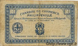 1 Franc FRANCE régionalisme et divers Philippeville 1914 JP.142.02 TB
