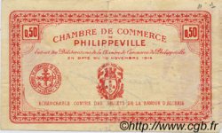 50 Centimes FRANCE regionalismo y varios Philippeville 1914 JP.142.05 BC