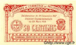 1 Franc FRANCE regionalismo e varie Philippeville 1917 JP.142.09 AU a FDC