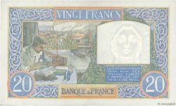 20 Francs TRAVAIL ET SCIENCE FRANCIA  1941 F.12.18 q.FDC