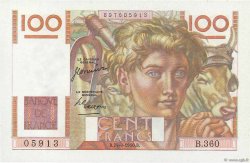 100 Francs JEUNE PAYSAN  FRANCE  1950 F.28.26