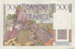 500 Francs CHATEAUBRIAND FRANKREICH  1947 F.34.07 VZ+