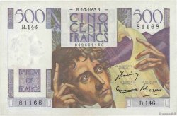 500 Francs CHATEAUBRIAND FRANCE  1953 F.34.13 SPL