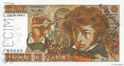 10 Francs BERLIOZ Spécimen FRANCE  1972 F.63.01Spn1 NEUF