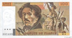 100 Francs DELACROIX FRANCE  1978 F.68.04 pr.NEUF