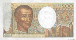 200 Francs MONTESQUIEU Fauté FRANCIA  1987 F.70.07 EBC+