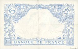 5 Francs BLEU FRANCIA  1915 F.02.32 SPL+