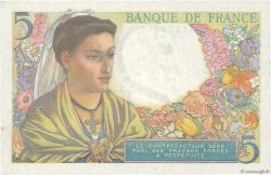 5 Francs BERGER FRANCE  1947 F.05.07a AU