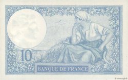 10 Francs MINERVE FRANKREICH  1927 F.06.12 fST+