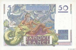 50 Francs LE VERRIER FRANCIA  1950 F.20.15 q.FDC