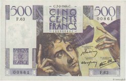 500 Francs CHATEAUBRIAND  FRANCE  1946 F.34.04