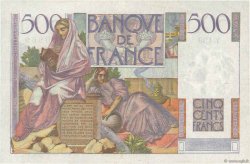 500 Francs CHATEAUBRIAND FRANKREICH  1953 F.34.12 fVZ