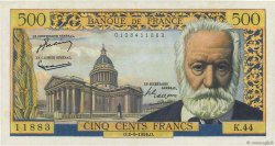 500 Francs VICTOR HUGO FRANCIA  1954 F.35.03 EBC+