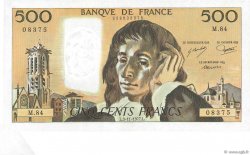 500 Francs PASCAL Fauté FRANCE  1977 F.71.17 NEUF
