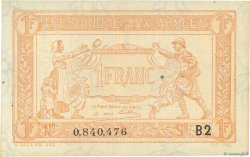 1 Franc TRÉSORERIE AUX ARMÉES 1919 FRANCIA  1919 VF.04.15 EBC
