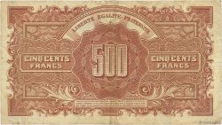 500 Francs MARIANNE fabrication anglaise FRANCIA  1945 VF.11.03 MB