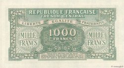 1000 Francs MARIANNE THOMAS DE LA RUE FRANCE  1945 VF.13.01 UNC-