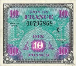 10 Francs DRAPEAU FRANCE  1944 VF.18.02 pr.SPL
