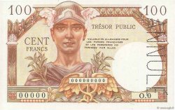 100 Francs TRÉSOR PUBLIC Épreuve FRANCE  1955 VF.34.02 UNC