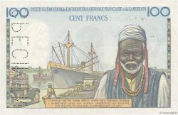 100 Francs Spécimen AFRIQUE ÉQUATORIALE FRANÇAISE  1957 P.32s SPL+