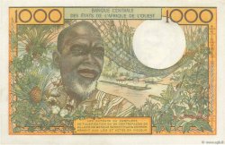 1000 Francs STATI AMERICANI AFRICANI  1966 P.103Ae AU