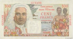 100 Francs La Bourdonnais FRENCH GUIANA  1946 P.23a XF