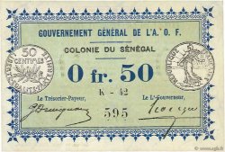 50 Centimes SENEGAL  1917 P.01b SC