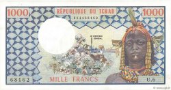 1000 Francs TCHAD  1977 P.03a pr.NEUF