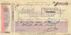 8000 Francs FRANCE regionalismo e varie Lyon 1927 DOC.Chèque BB