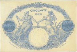 50 Francs type 1884 Indices Noirs FRANKREICH  1888 F.A47.04 VZ