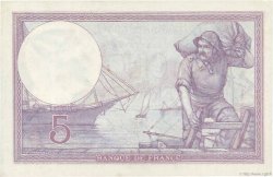 5 Francs FEMME CASQUÉE FRANCIA  1919 F.03.03 q.FDC