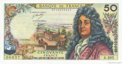 50 Francs RACINE Petit numéro FRANCE  1976 F.64.32 UNC