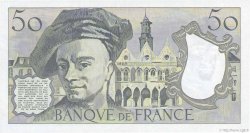 50 Francs QUENTIN DE LA TOUR Petit numéro FRANCIA  1979 F.67.05A17 FDC