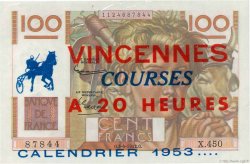 100 Francs JEUNE PAYSAN Publicitaire FRANCE  1952 F.28.32 NEUF