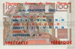100 Francs JEUNE PAYSAN Publicitaire FRANKREICH  1952 F.28.32 ST