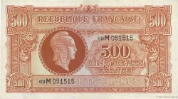 500 Francs MARIANNE fabrication anglaise FRANCE  1945 VF.11.02 TTB
