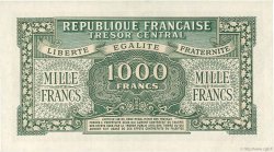 1000 Francs MARIANNE THOMAS DE LA RUE FRANCIA  1945 VF.13.02 SC+