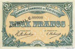2 Francs Annulé FRANCE regionalismo y varios Périgueux 1914 JP.098.07 EBC+