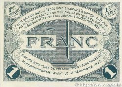 1 Franc Spécimen FRANCE Regionalismus und verschiedenen Rochefort-Sur-Mer 1915 JP.107.05 VZ+