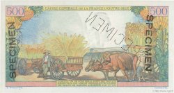 500 Francs Pointe à Pitre Spécimen AFRIQUE ÉQUATORIALE FRANÇAISE  1946 P.25s fST+