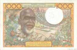 1000 Francs STATI AMERICANI AFRICANI  1980 P.103An AU