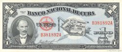 1 Peso Commémoratif CUBA  1953 P.086a FDC