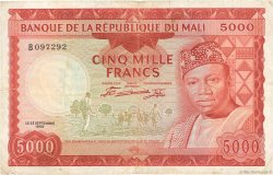 5000 Francs MALI  1960 P.10 F+