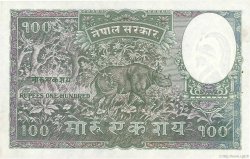 100 Mohru NEPAL  1951 P.07 fST