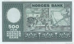 500 Kroner NORVÈGE  1968 P.34d SPL+